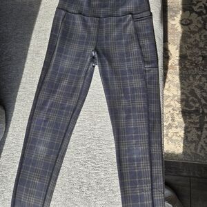 Sweaty Betty Super Sculpt Plaid Leggings